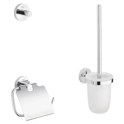 Набір аксесуарів 3 в 1 Grohe Essentials New (40407001) Набір аксесуарів 3 в 1 Grohe Essentials New (40407001)