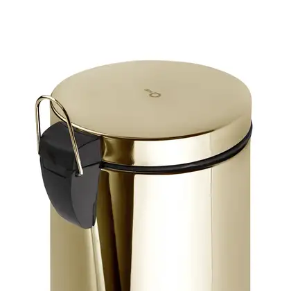 Ведро для мусора Qtap Liberty ORO 1149 5 л (QTLIBORO1149) Ведро для мусора Qtap Liberty ORO 1149 5 л (QTLIBORO1149)