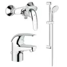 GROHE Набор смесителей для душа 3 в 1 Euroeco (123232S)