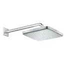 Верхній душ з настінним кронштейном Grohe Tempesta Cube (26687000)