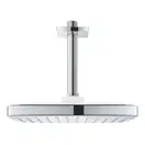 Верхній душ зі стельовим кронштейном Grohe Tempesta Cube (260088000) (26688000)