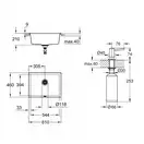 Набор Grohe мойка кухонная K700 31655AT0 + дозатор для моющего средства Contemporary 40536000 (31655AT040536000)