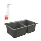 Набор Grohe мойка кухонная K700 31657AT0 + дозатор для моющего средства Contemporary 40536000 (31657AT040536000)