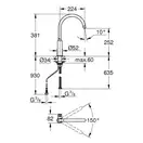 Grohe Blue Pure Кран для фильтрованной воды, хром (31724000)