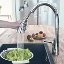 Grohe Zedra Смеситель для кухни, выдвижной, хром (32294002)