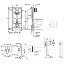 Комплект Grohe инсталляция Rapid SL 38721001 + набор для гигиенического душа со смесителем BauLoop 111042 (38721001111042)