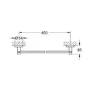 Тримач для рушників Grohe Essentials New (40688001)