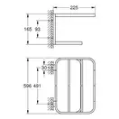Полиця для рушників у ванну Grohe Selection (41066000)