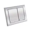Qtap Nest Панель смыва для унитаза, хром (QT0111M06028CRM)