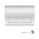 Qtap Nest Панель смыва для унитаза, хром (QT0111M08381CRM)