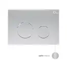 Qtap Nest Панель змиву для унітазу, сатин (QT0111M11111SAT)