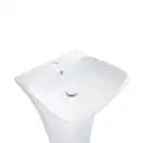 Раковина для підлоги Qtap Crow з донним клапаном QT0511G315W