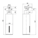 Дозатор для жидкого мыла Qtap Liberty ANT 1152-2 (QTLIBANT11522)