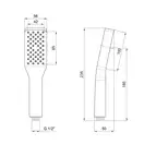 Лейка для ручного душа Qtap Rucni A058N1ZCC (QTRUCA058N1ZCC)