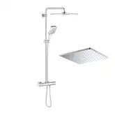 Душевая система с термостатом Grohe Rainshower, хром (26649000)