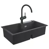 Набор Grohe мойка кухонная K500 31649AP0 + смеситель Minta 32917KS0 (31649AP032917KS0)