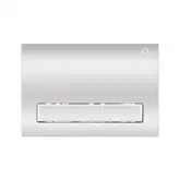 Qtap Nest Панель смыва для унитаза, хром (QT0111M08381CRM)