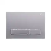 Qtap Nest Панель смыва для унитаза, сатин (QT0111M08382SAT)