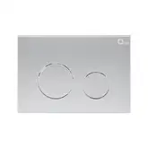 Qtap Nest Панель змиву для унітазу, сатин (QT0111M11111SAT)