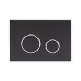 Qtap Nest Клавиша смыва, матовый черный (QT0111M11V1146MB)