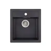 Кухонная мойка Qtap CS 5046 Beton (QT5046BET502)
