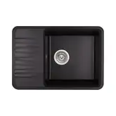 Кухонная мойка Qtap CS 7440 Black (QT7440BLA404)