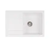 Кухонная мойка Qtap CS 7449 White (QT7449WHI650)