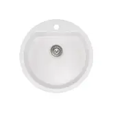 Кухонная мойка Qtap CS D510 White (QTD510WHI650)