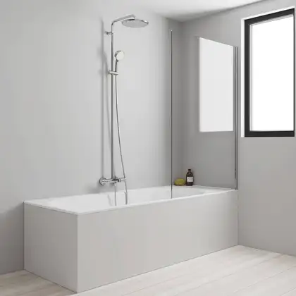 Душова система з термостатом для ванни Grohe New Tempesta Cosmop. System (26672000) Душова система з термостатом для ванни Grohe New Tempesta Cosmop. System (26672000)