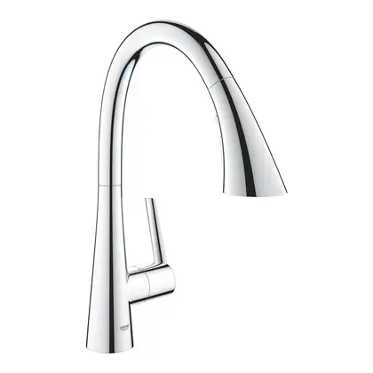 Grohe Zedra Смеситель для кухни, выдвижной, хром (32294002)