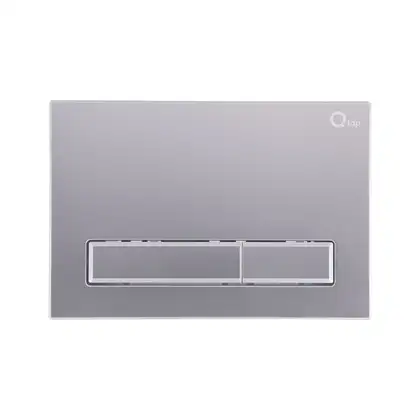 Qtap Nest Панель смыва для унитаза, сатин (QT0111M08382SAT) Qtap Nest Панель смыва для унитаза, сатин (QT0111M08382SAT)