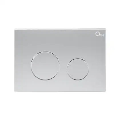 Qtap Nest Панель змиву для унітазу, сатин (QT0111M11111SAT) Qtap Nest Панель змиву для унітазу, сатин (QT0111M11111SAT)