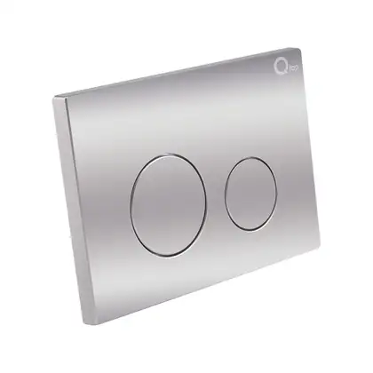 Qtap Nest Панель змиву для унітаза, хром (QT0111M11112CRM) Qtap Nest Панель змиву для унітаза, хром (QT0111M11112CRM)