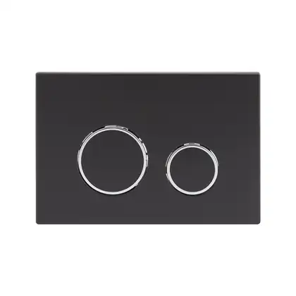 Qtap Nest Клавиша смыва, матовый черный (QT0111M11V1146MB) Qtap Nest Клавиша смыва, матовый черный (QT0111M11V1146MB)