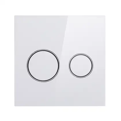 Панель смыва для унитаза Qtap Nest UNI QT0211P01V1176W Панель смыва для унитаза Qtap Nest UNI QT0211P01V1176W