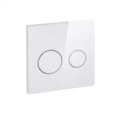 Панель смыва для унитаза Qtap Nest UNI QT0211P01V1176W Панель смыва для унитаза Qtap Nest UNI QT0211P01V1176W