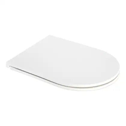 Унитаз подвесной Qtap Robin безободковый с сиденьем Soft-close QT1333046ERW Унитаз подвесной Qtap Robin безободковый с сиденьем Soft-close QT1333046ERW