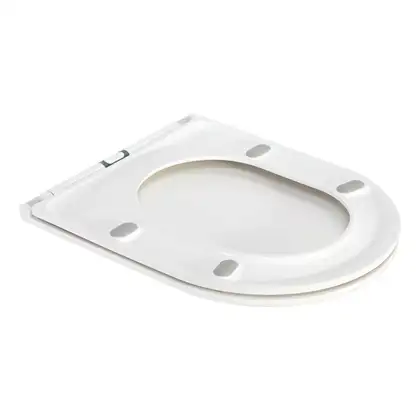 Унитаз подвесной Qtap Robin безободковый с сиденьем Soft-close QT1333046ERW Унитаз подвесной Qtap Robin безободковый с сиденьем Soft-close QT1333046ERW