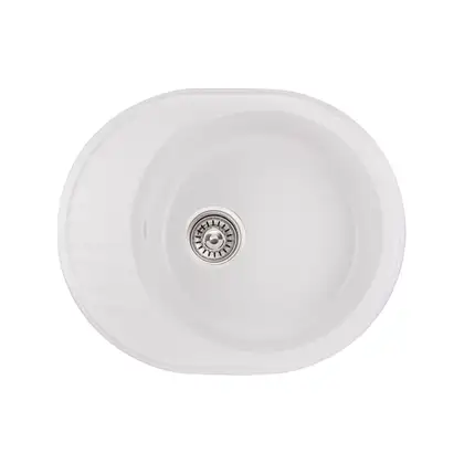 Кухонная мойка Qtap CS 6151 White (QT6151WHI650) Кухонная мойка Qtap CS 6151 White (QT6151WHI650)
