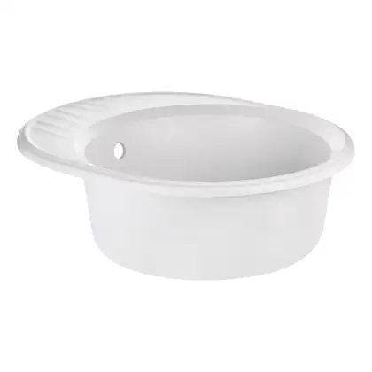 Кухонная мойка Qtap CS 6151 White (QT6151WHI650) Кухонная мойка Qtap CS 6151 White (QT6151WHI650)