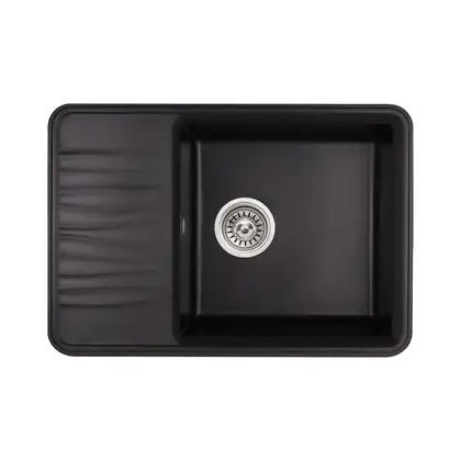 Кухонная мойка Qtap CS 7440 Black (QT7440BLA404) Кухонная мойка Qtap CS 7440 Black (QT7440BLA404)