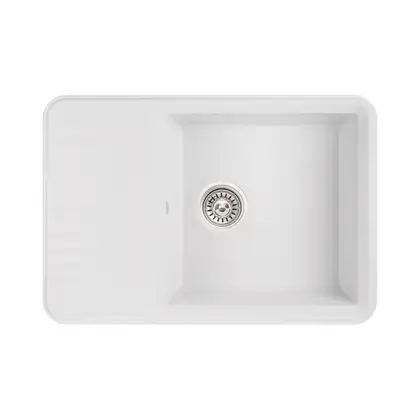 Кухонная мойка Qtap CS 7440 White (QT7440WHI650) Кухонная мойка Qtap CS 7440 White (QT7440WHI650)