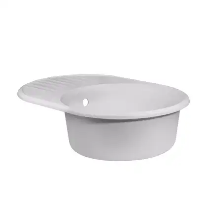 Кухонная мойка Qtap CS 7451 White (QT7451WHI650) Кухонная мойка Qtap CS 7451 White (QT7451WHI650)