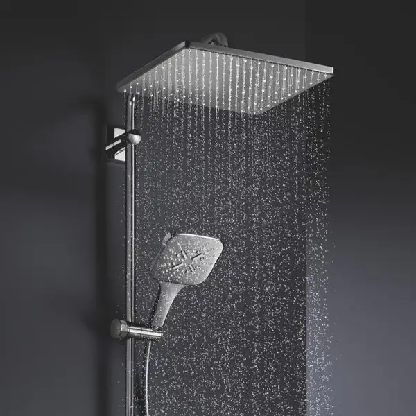 Душова система з термостатом Grohe Rainshower, хром (26649000) Душова система з термостатом Grohe Rainshower, хром (26649000)