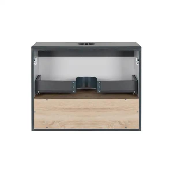 Тумба підвісна Qtap Robin QT1379TPН6002GWO