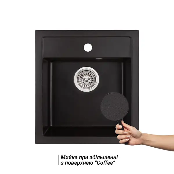 Кухонная мойка Qtap CS 5046 Black (QT5046BLA404) Кухонная мойка Qtap CS 5046 Black (QT5046BLA404)