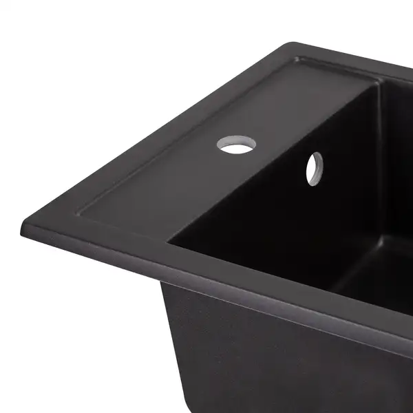 Кухонная мойка Qtap CS 5046 Black (QT5046BLA404) Кухонная мойка Qtap CS 5046 Black (QT5046BLA404)