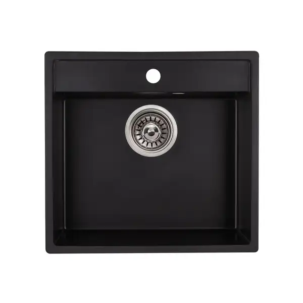 Кухонная мойка Qtap CS 5250 Black (QT5250BLA404)