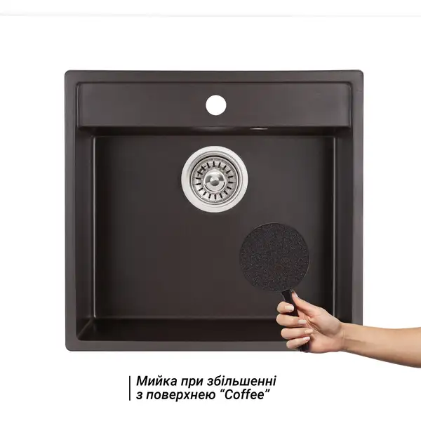 Кухонная мойка Qtap CS 5250 Coffee (QT5250COF551) Кухонная мойка Qtap CS 5250 Coffee (QT5250COF551)