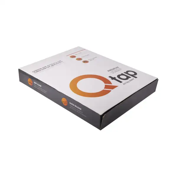Сиденье для унитаза Qtap (Crow) с микролифтом Slim QT0599SC2170W (QT99SC2170W)